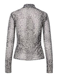 Tops - Pcjeshi Ls High Neck Top van Pieces