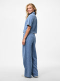 Shirts - Pcmalba Ss Denim Shirt van Pieces