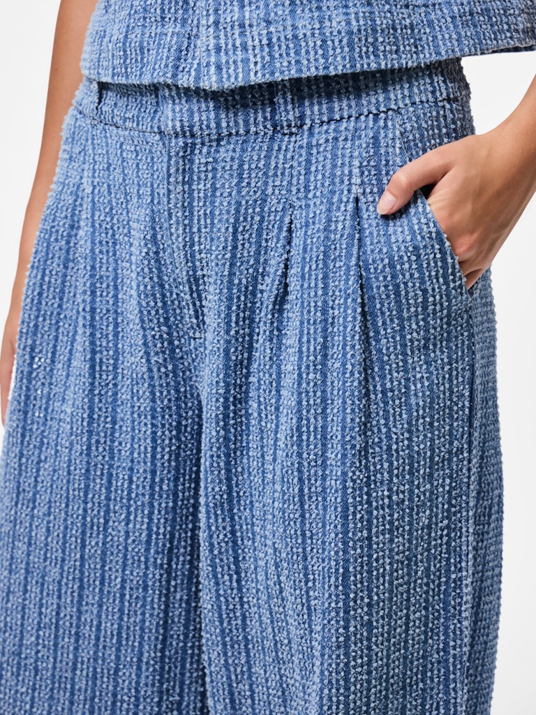 Jeans - Pcmalba Hw Wide Denim Pants van Pieces