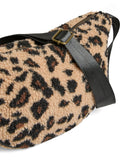 Beige ONE SIZE Tassen - Pcamanda Teddy Leo Cross Body van Pieces
