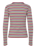 Tops - Pcmay Ls Striped Top van Pieces