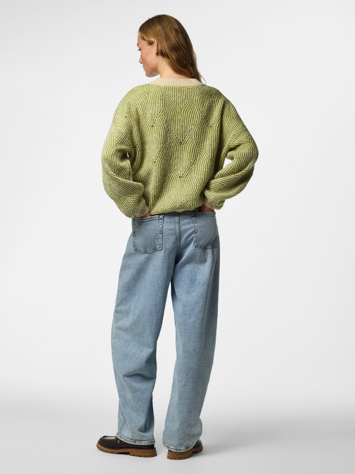 Pcjenna Ls O-Neck Knit Noos - AW26