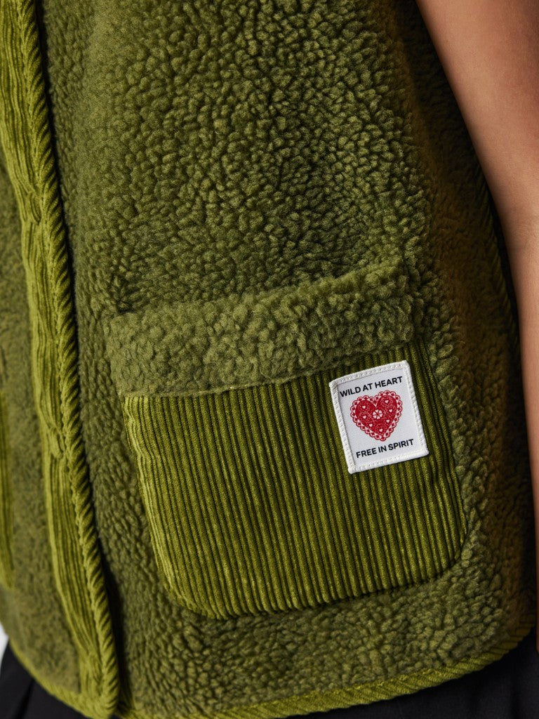 Pcanastacia Teddy Vest