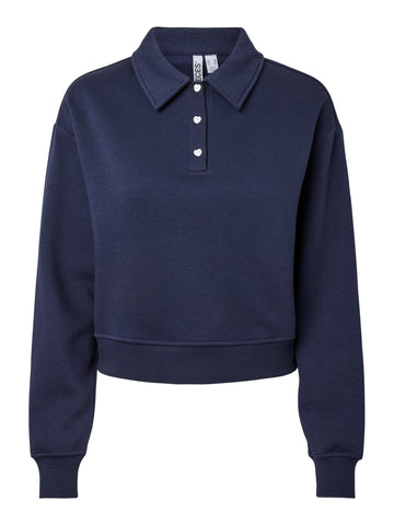 Pcchilli Ls Sweat Polo