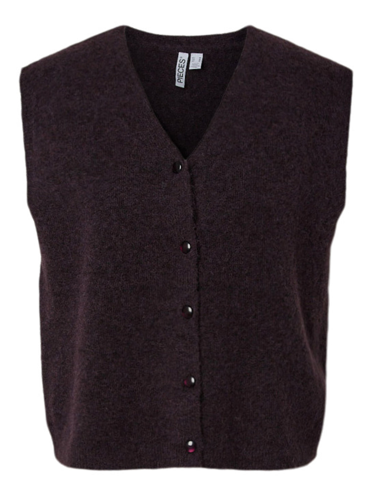 Pcelly Sl Knitted V-Neck Vest