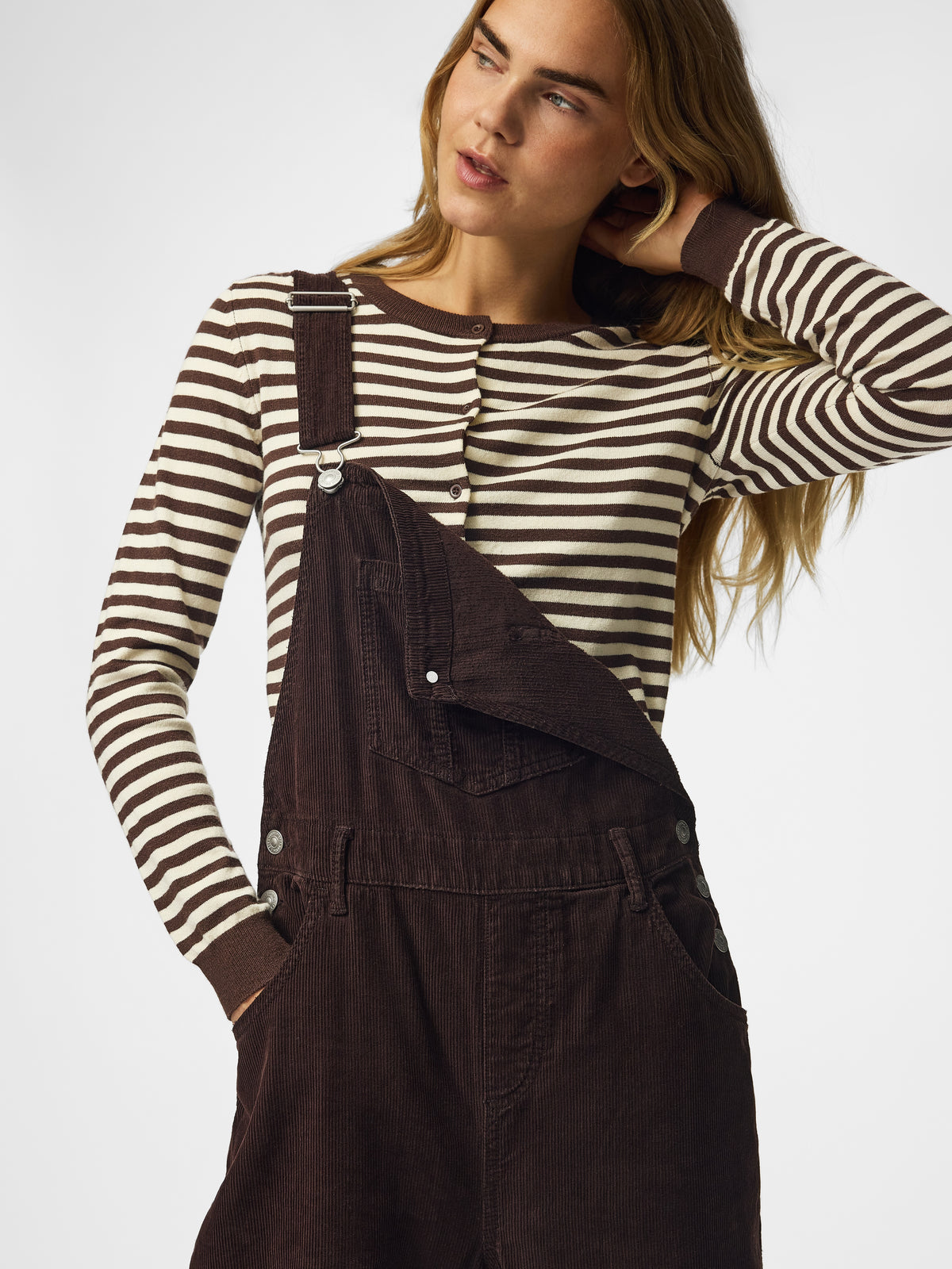 Pcaia Corduroy Dungaree D2D