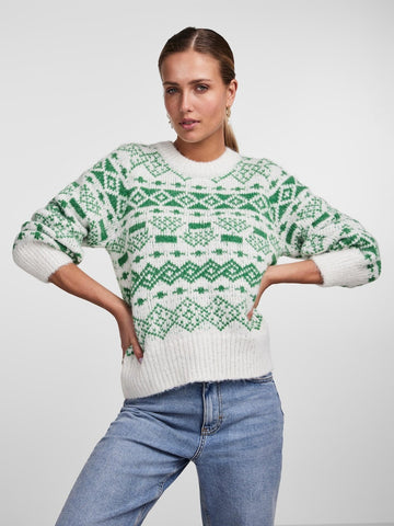 Pcjianna Ls O-Neck Knit