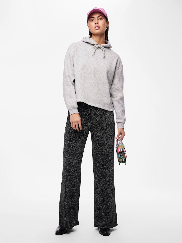 Broeken - Pclina Hw Wide Pants Glitter van Pieces