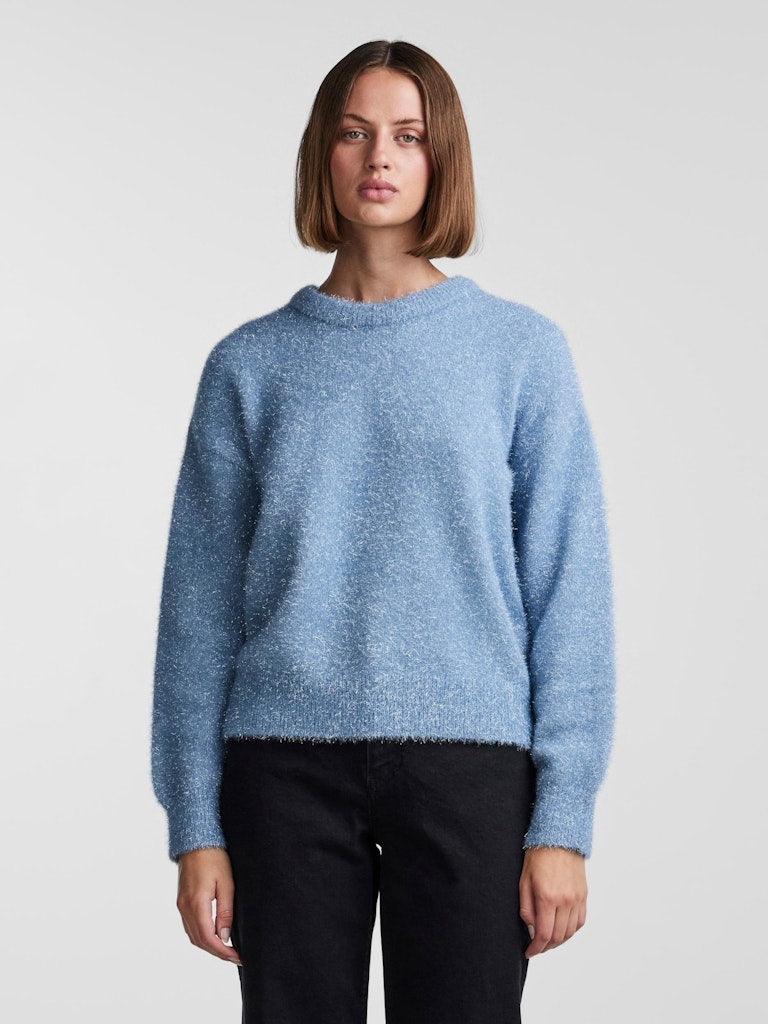 Pcsnow Ls O-Neck Knit