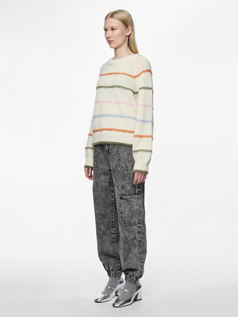 Pulls Pcnelia Ls O-Neck Knit van Pieces