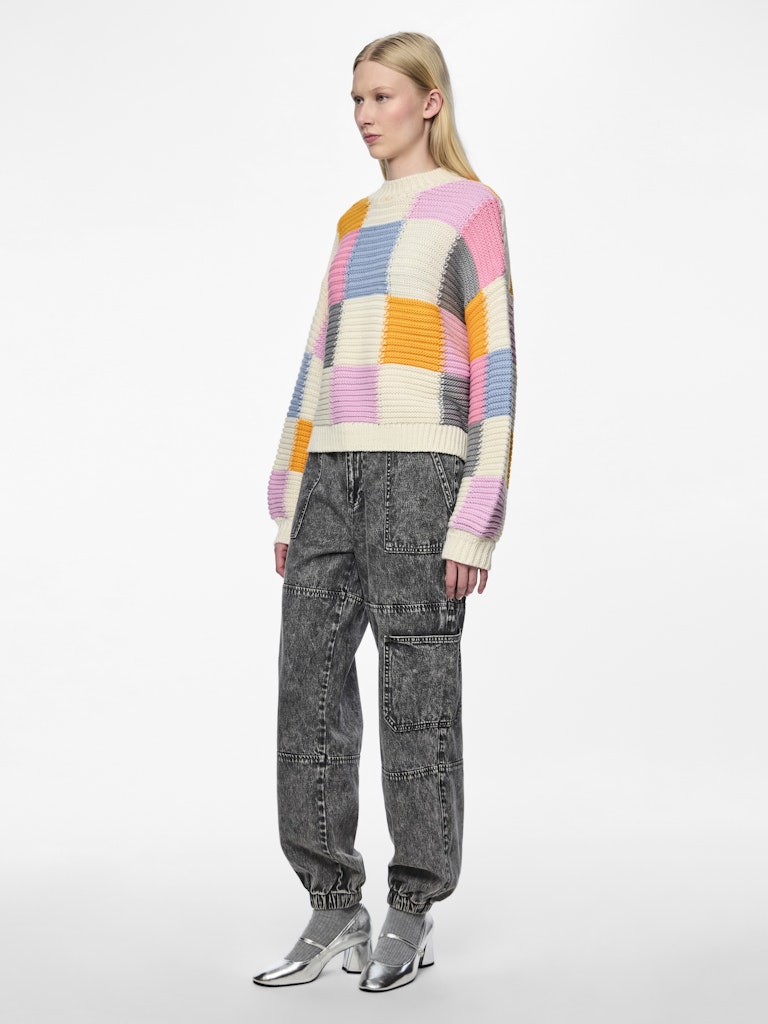 Pulls Pcnamie Ls Oneck Knit van Pieces