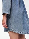 Jurken Pcrene Ls Denim Dress van Pieces