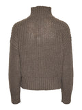 Pulls - Pcmira Ls Half Zip Knit van Pieces