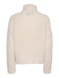 Pulls - Pcmira Ls Half Zip Knit van Pieces