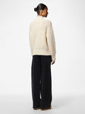 Pulls - Pcmira Ls Half Zip Knit van Pieces