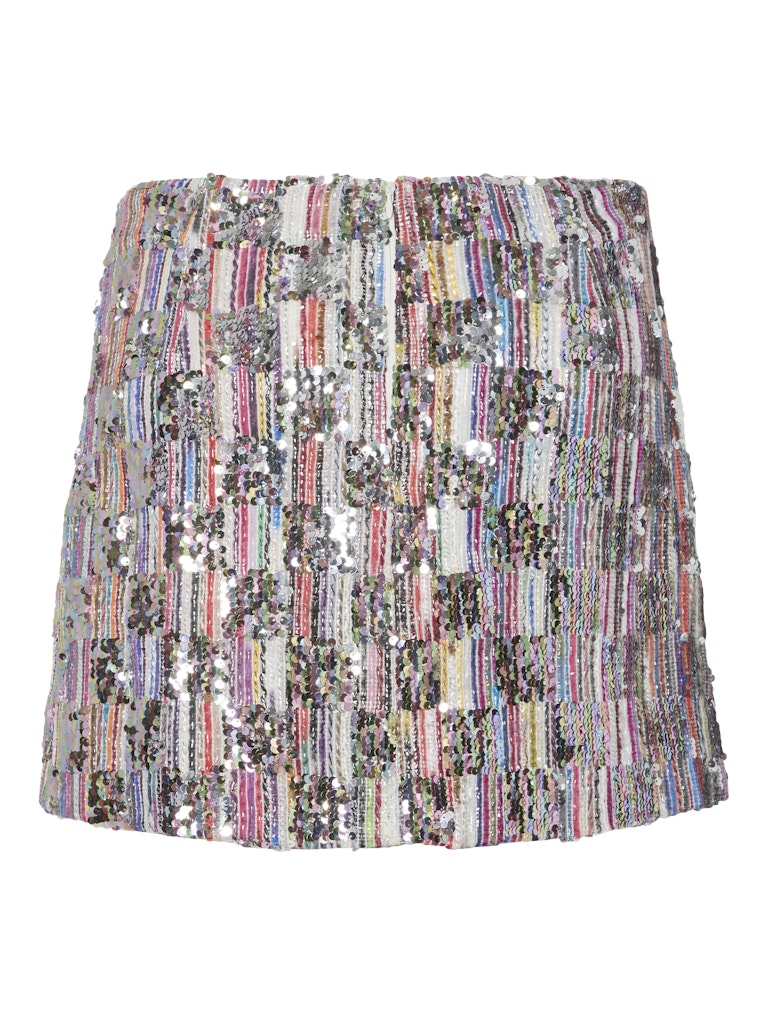 Rokken - Pcnaina Mw Short Sequins Skirt D2D van Pieces