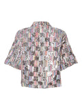 Shirts - Pcnaina 2/4 Short Sequins Shirt Wvn D2D van Pieces