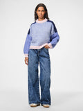 Pulls - Pcremix Ls High Neck Knit van Pieces