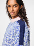 Pulls - Pcremix Ls High Neck Knit van Pieces