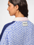 Pulls - Pcremix Ls High Neck Knit van Pieces