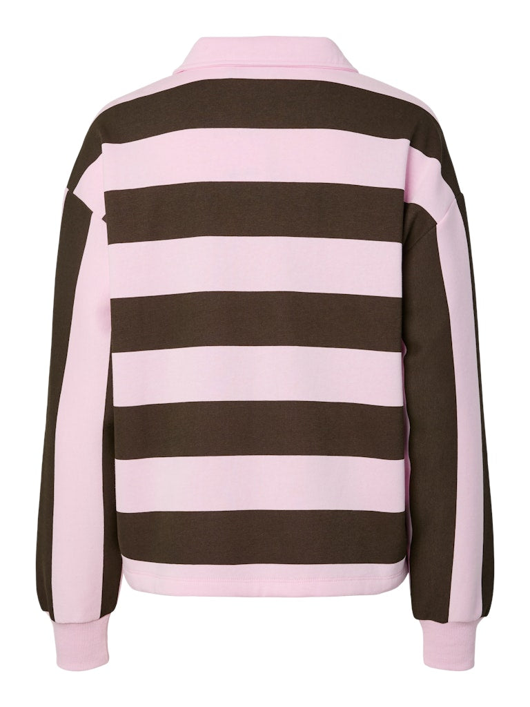 Pulls - Pcfilucca Ls Loose Polo Shirt D2D van Pieces