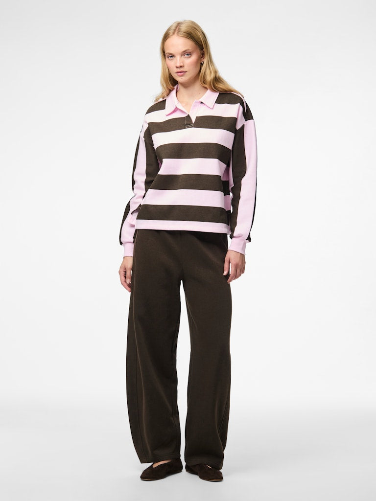 Pcfilucca Ls Loose Polo Shirt D2D