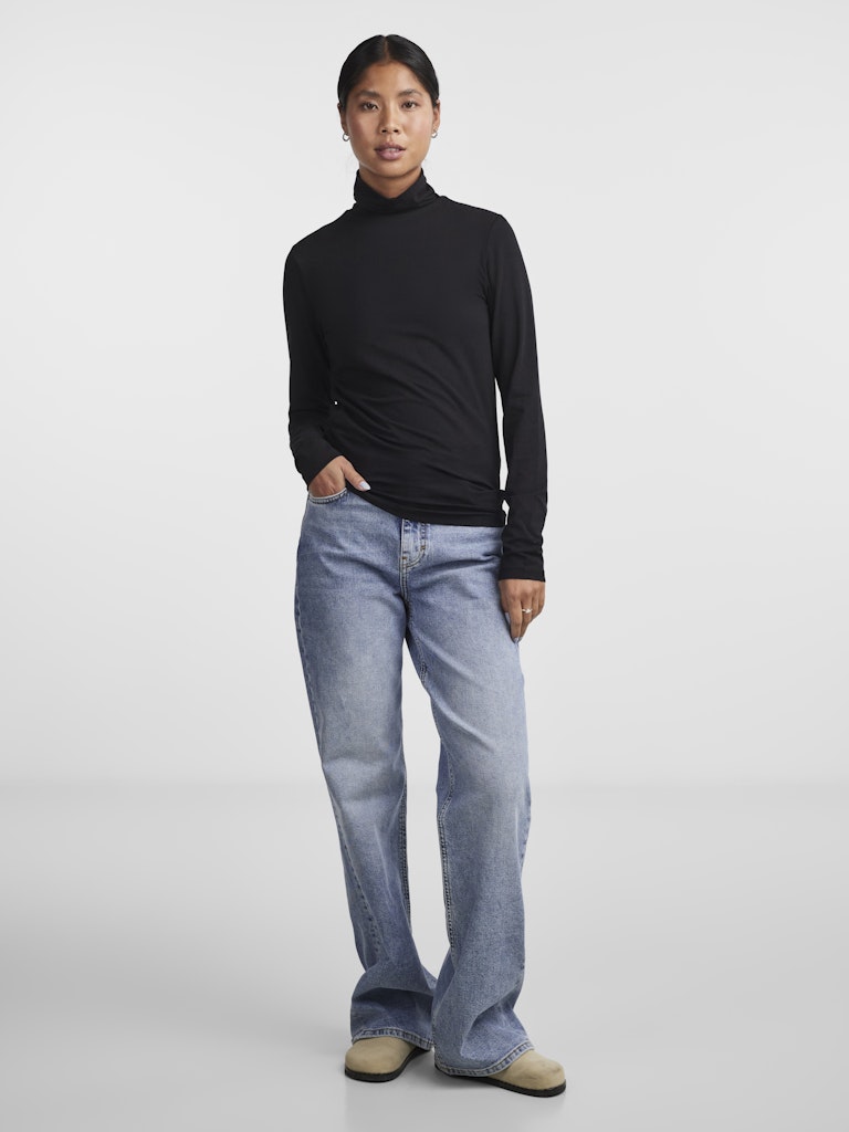 Pcsirene Ls Rollneck Top Noos