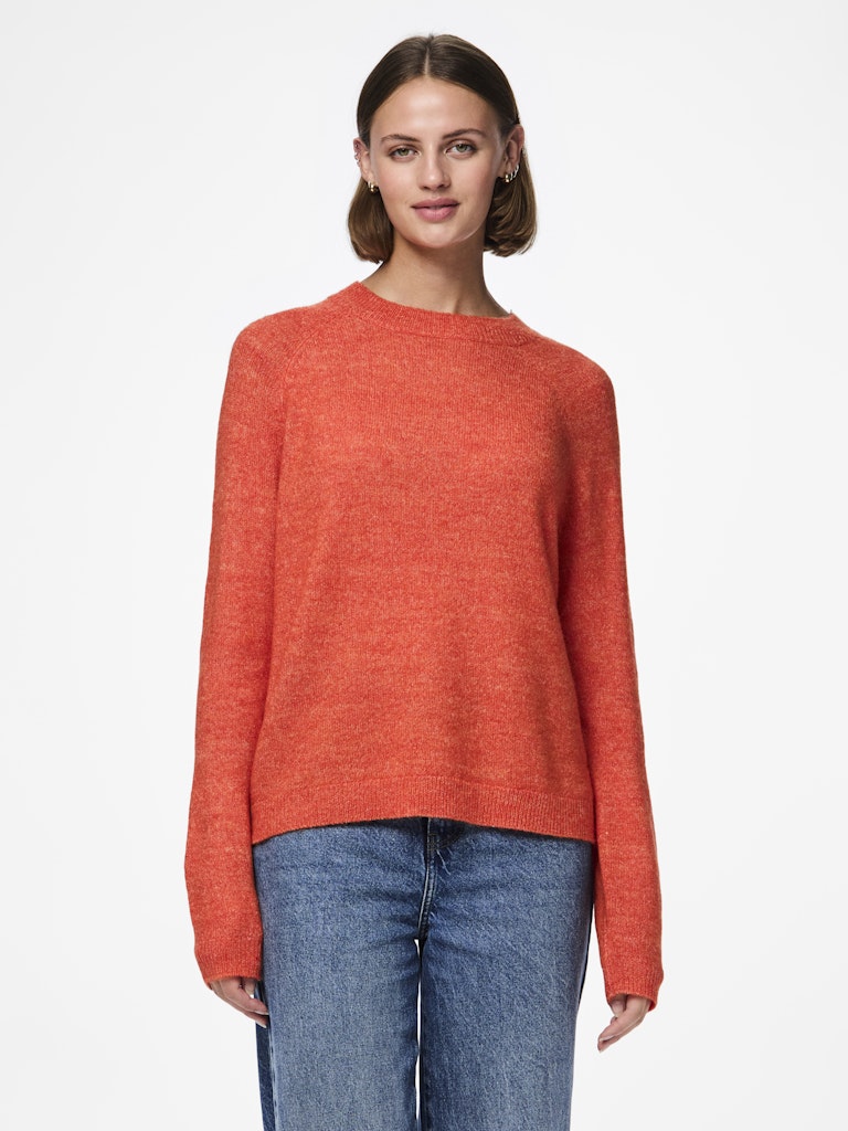 Pulls Pcjuliana Ls O-Neck Knit Noos van Pieces