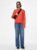 Pulls Pcjuliana Ls O-Neck Knit Noos van Pieces