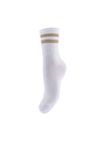 Bright white silver mink ONE SIZE Sokken - Pccally Socks Noos van Pieces