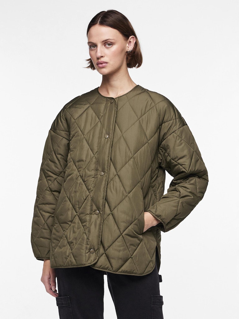 Kalamata Jassen - Pcstella Quilted Jacket Noos van Pieces