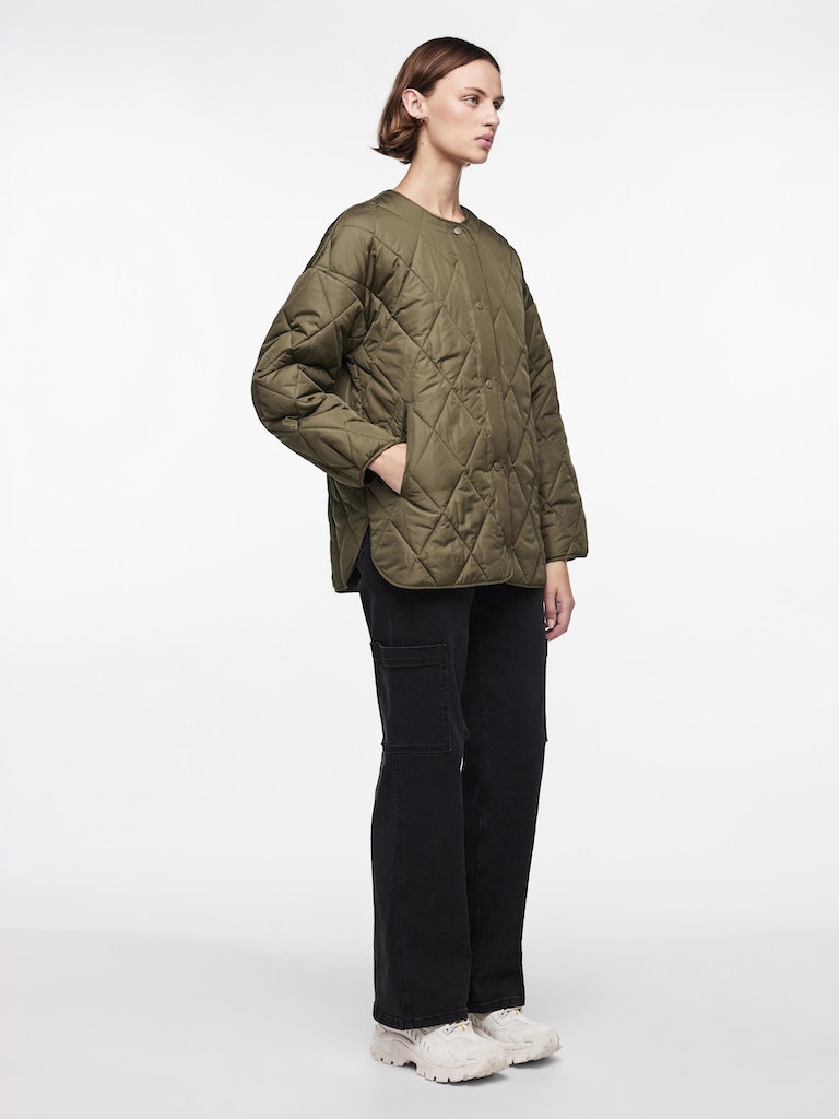 Jassen - Pcstella Quilted Jacket Noos van Pieces