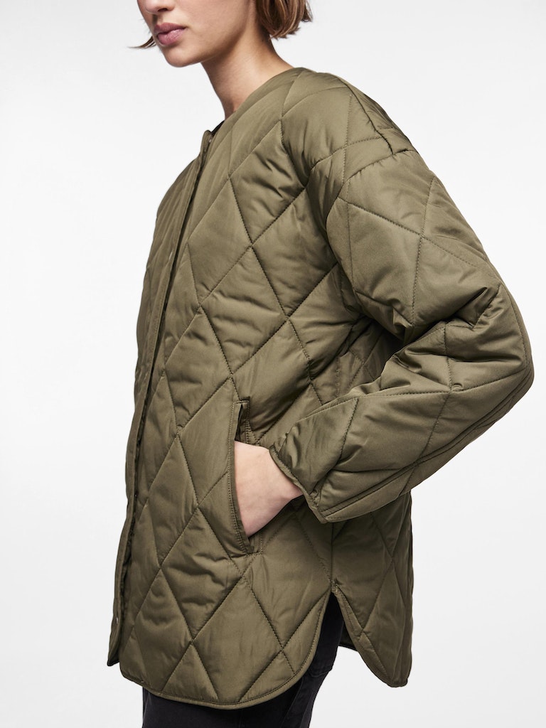 Jassen - Pcstella Quilted Jacket Noos van Pieces