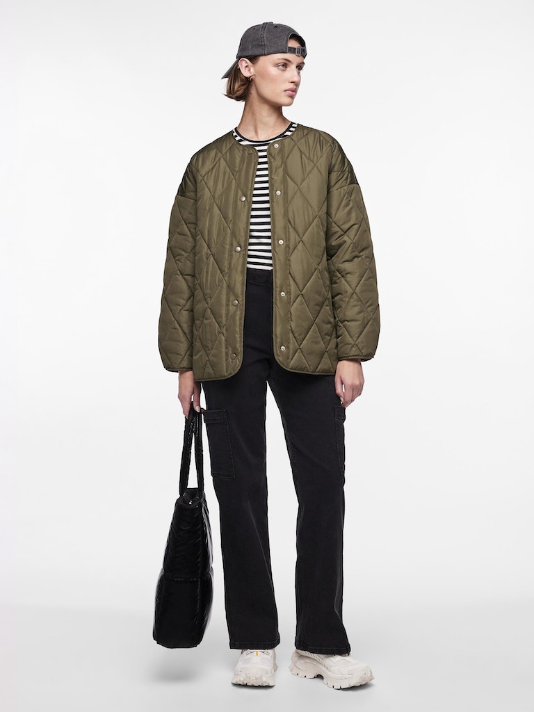 Jassen - Pcstella Quilted Jacket Noos van Pieces