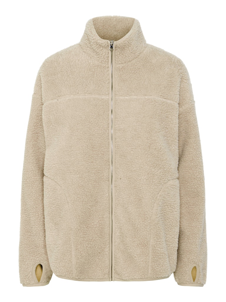 Jassen - Pcsadia Ls Teddy Jacket Noos - SS25 van Pieces