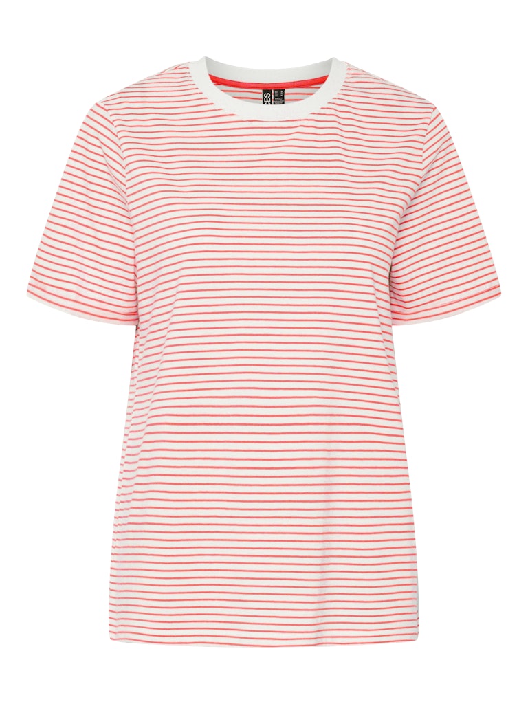 T-shirts - Pcria Ss Fold Up Tee Stripes Jrs Noos van Pieces