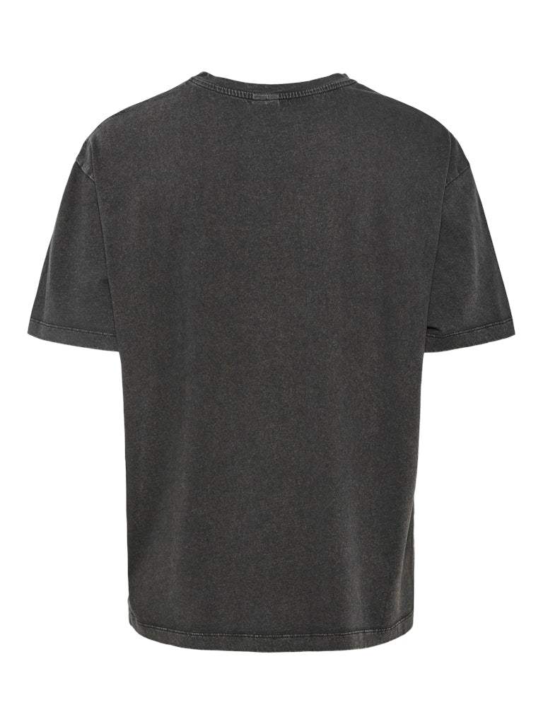 Black WASHED T-shirts - Pceloise Ss Washed Tee Noos - SS25 van Pieces