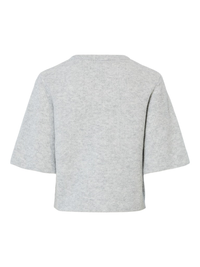 Pulls - Pcsilly Ss O-Neck Knit Noos van Pieces