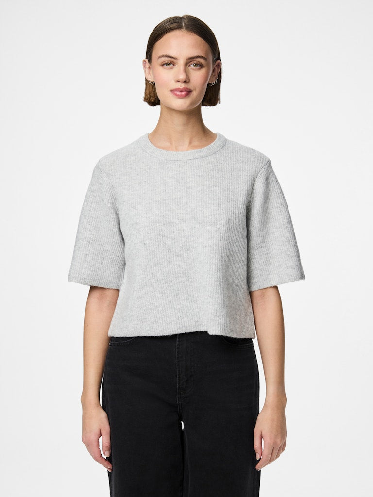 Pulls - Pcsilly Ss O-Neck Knit Noos van Pieces