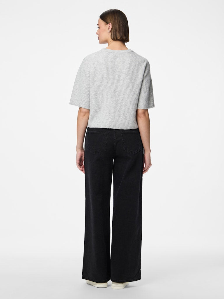 Pulls - Pcsilly Ss O-Neck Knit Noos van Pieces