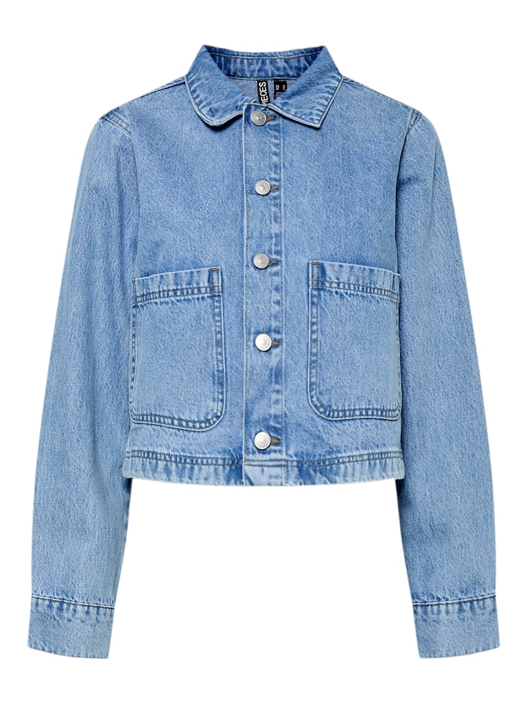 Jassen - Pcsky Denim Jacket van Pieces