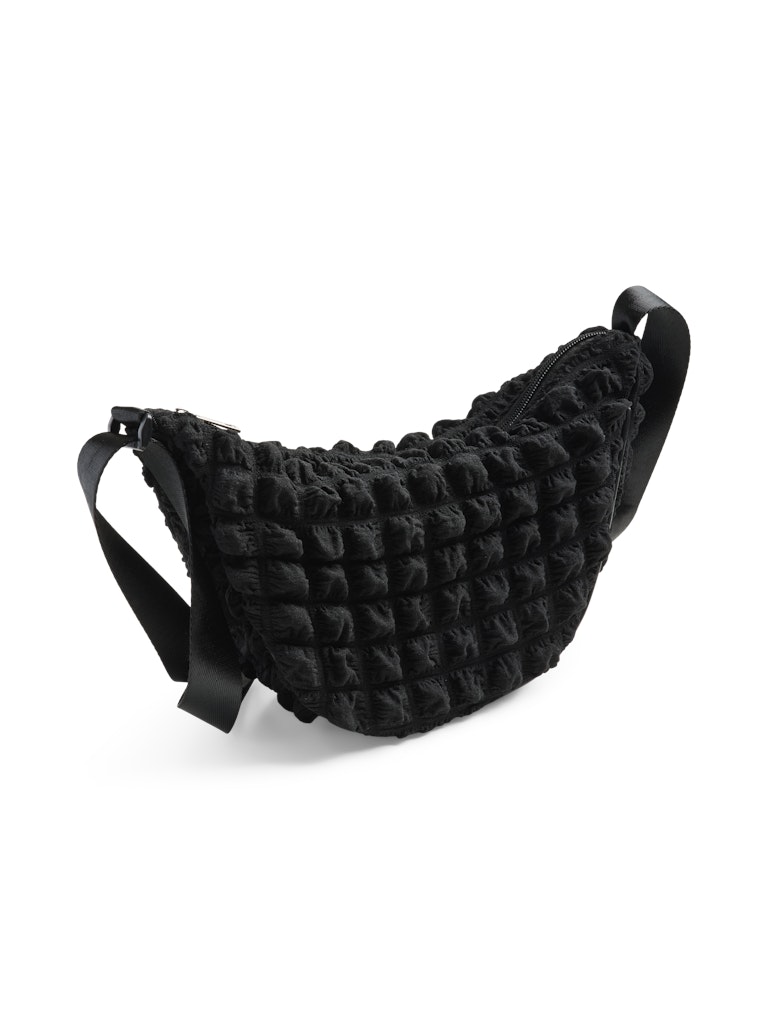 Black One Size Handtassen - Pcfinna Waffle Bumbag van Vila