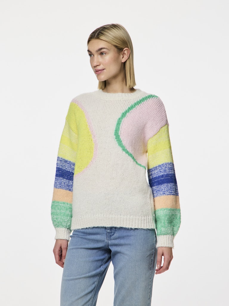 Knitwear - Pcselja Ls O-Neck Knit van Pieces