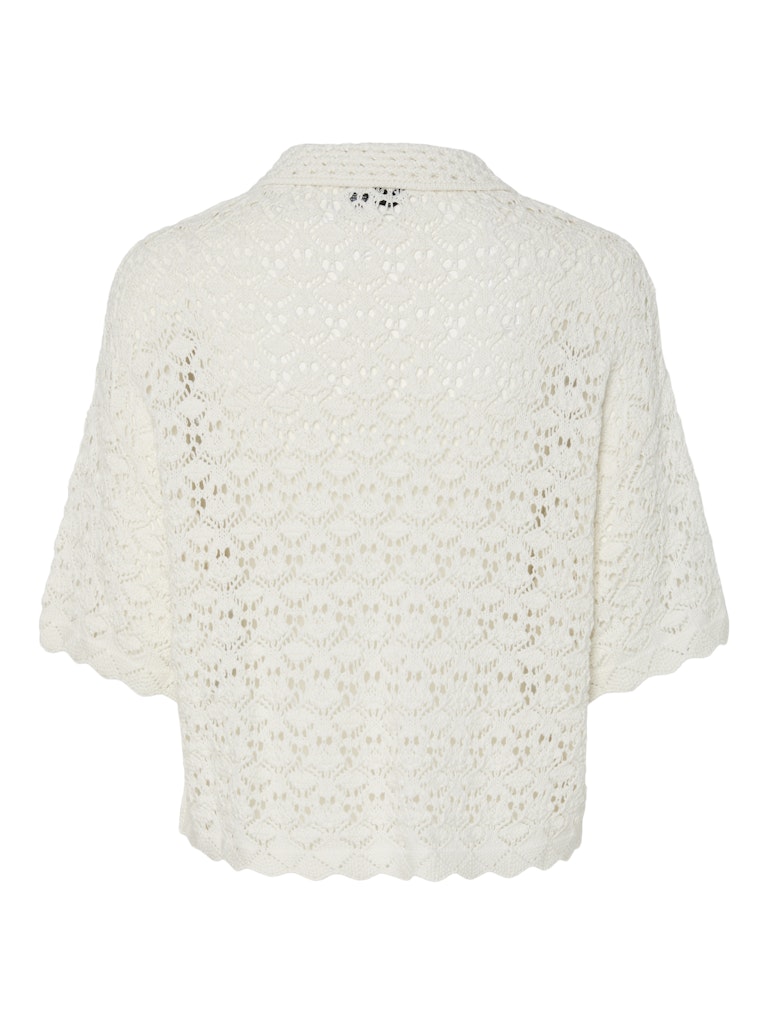 Tops - Pcfalka Ss Knit Shirt van Pieces