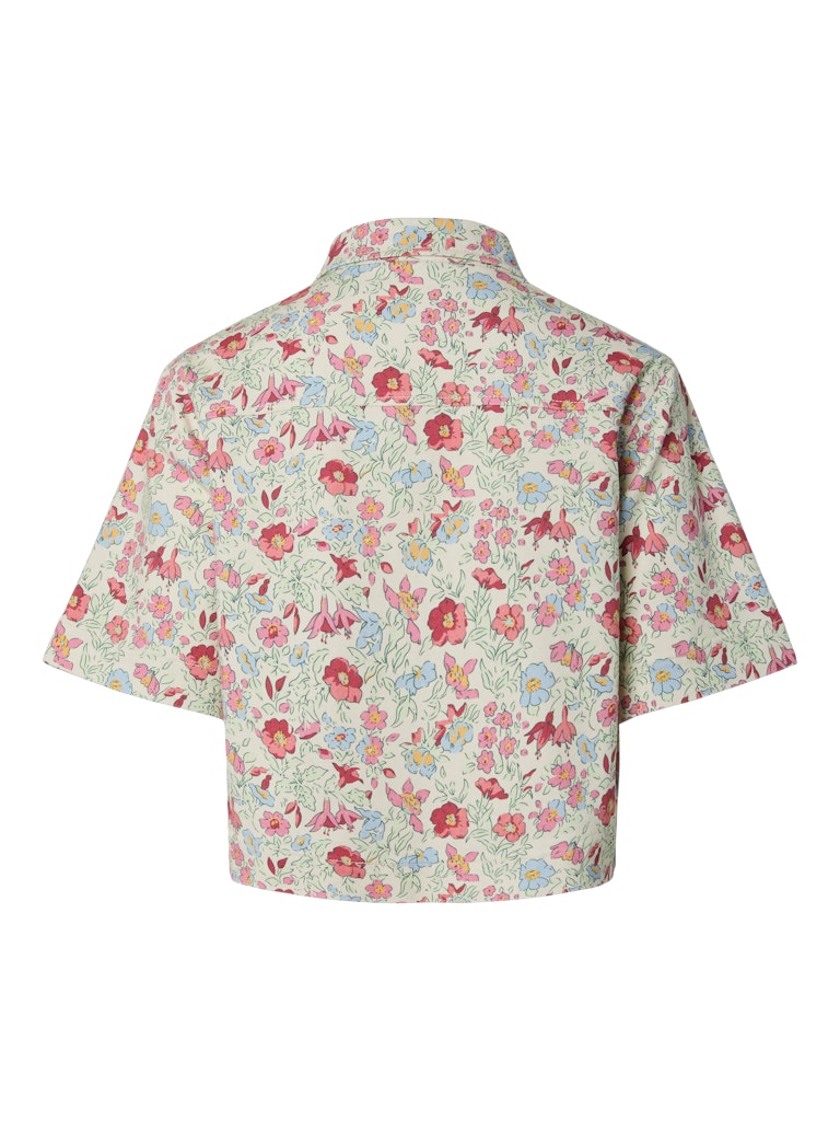 Pcsalume Ss Denim Shirt