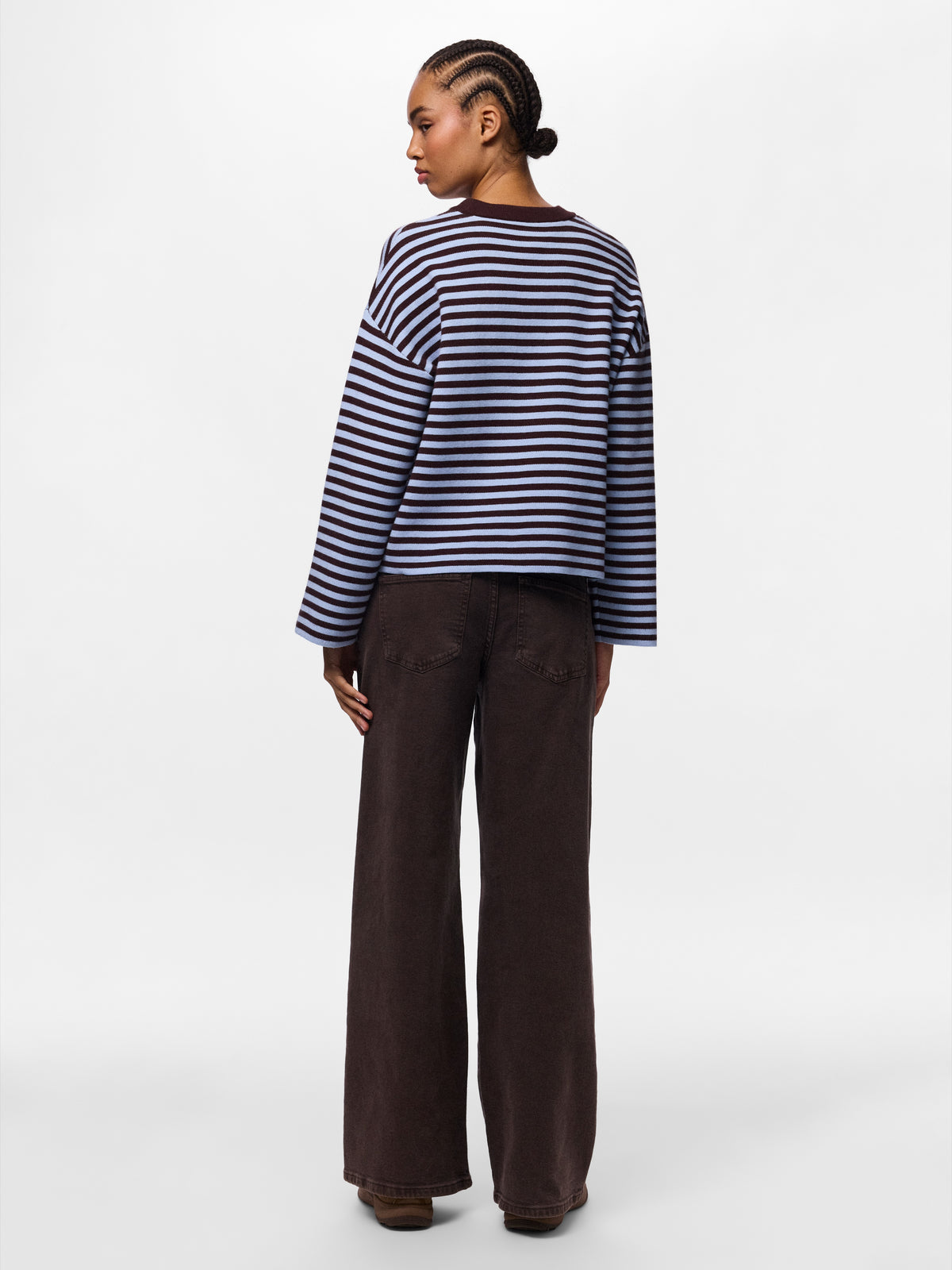 Pcjassy Ls O-Neck Knit Noos