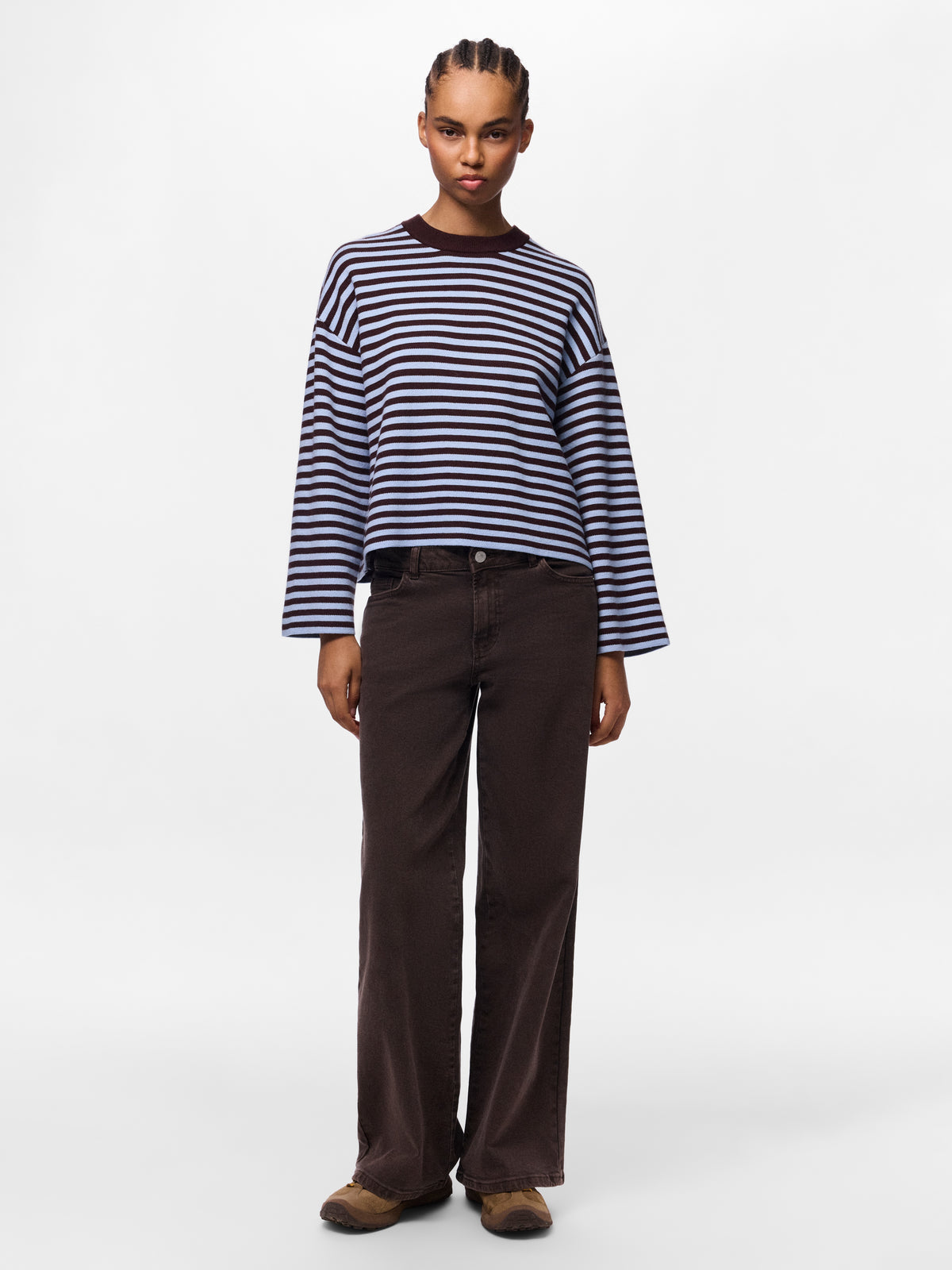 Pcjassy Ls O-Neck Knit Noos
