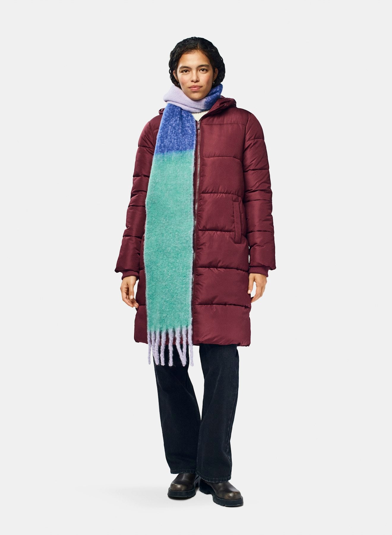 Pcbea Narrow Long Scarf Noos