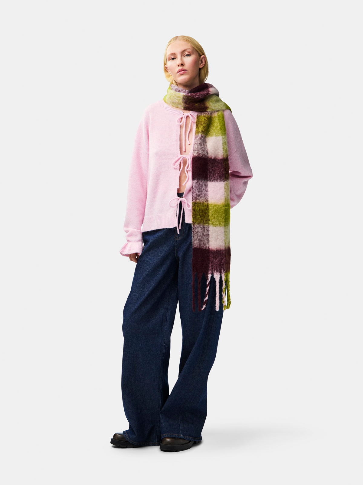 Pcbea Narrow Long Scarf Noos - AW26