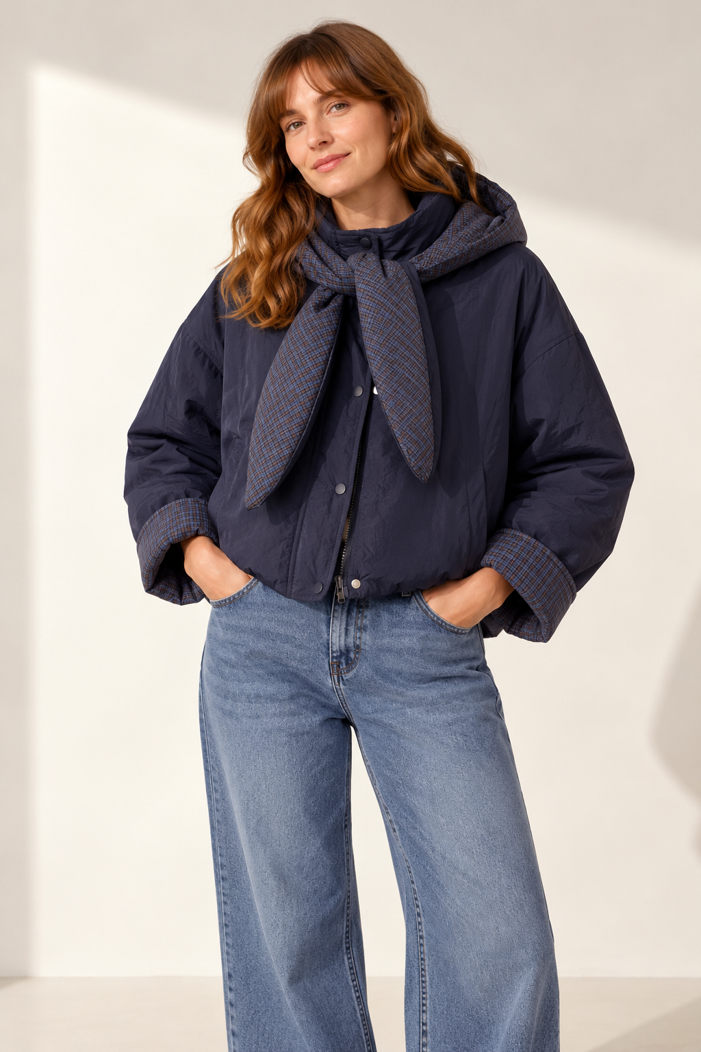Sibara Duffle coat with detachable hood